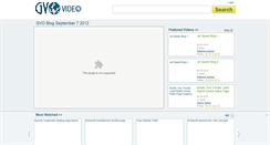 Desktop Screenshot of gvovideo.com